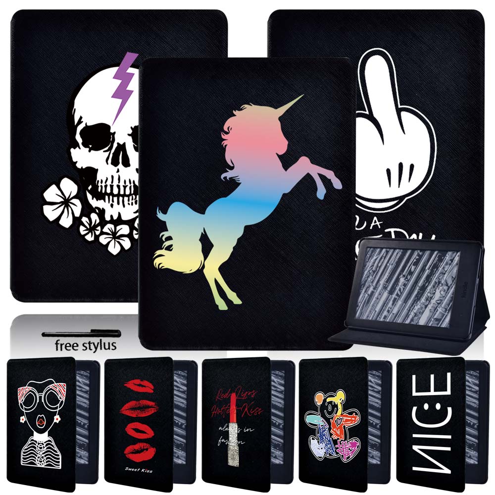 Tablet Accessories Amazon - Folding Leather Stand Cover for Kindle