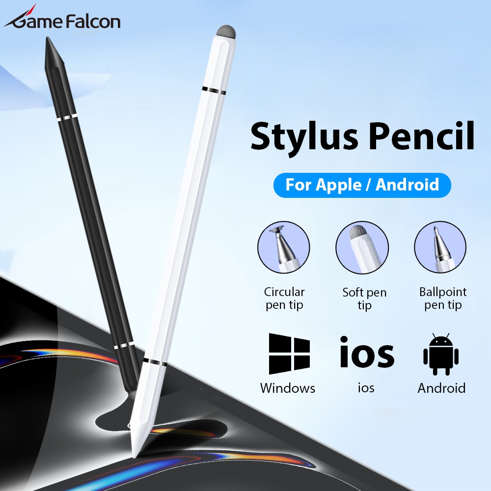 Tablet Accessories Kids - 3 in 1 Magnetic Capacitive Stylus