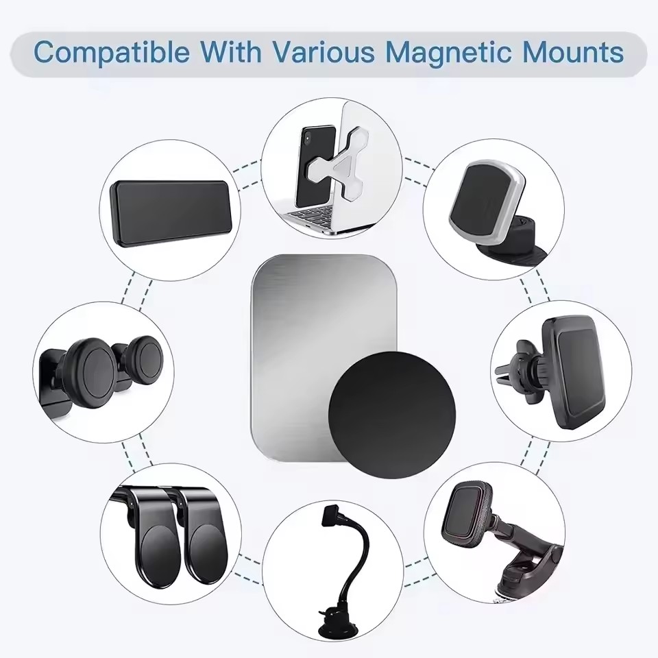 5/10pcs Magnetic Metal Plate D - Tablet Phone Accessories 评论和价格