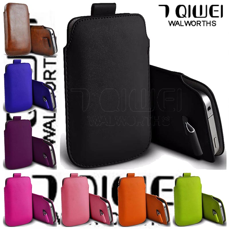 Universal Leather Phone Bag Fo - Motorola Tablet Accessories 评论和价格