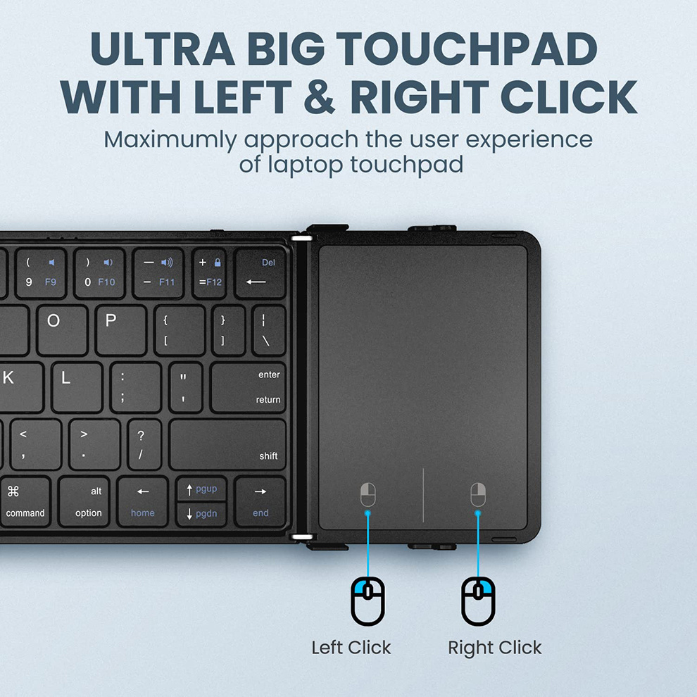 BOW Foldable Bluetooth Keyboar - Tablet Accessories Keyboard 评论和价格