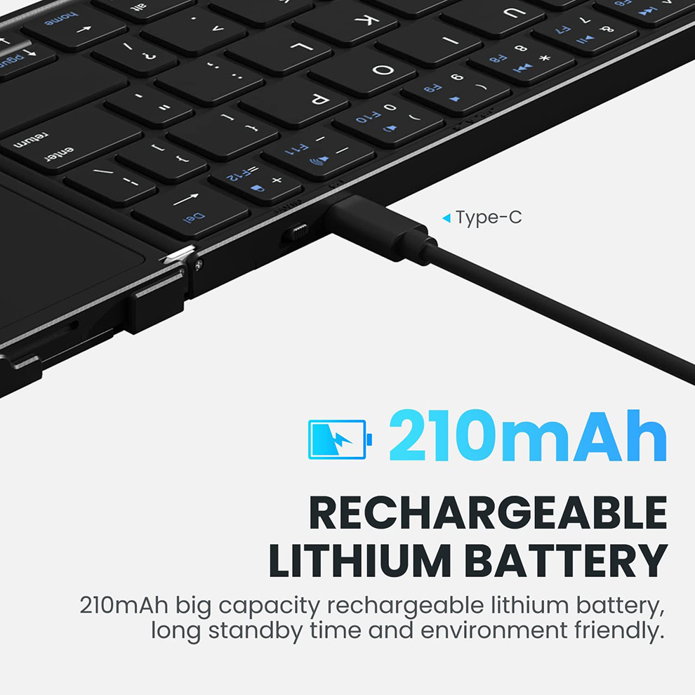 BOW Foldable Bluetooth Keyboar - Tablet Accessories Keyboard 评论和价格