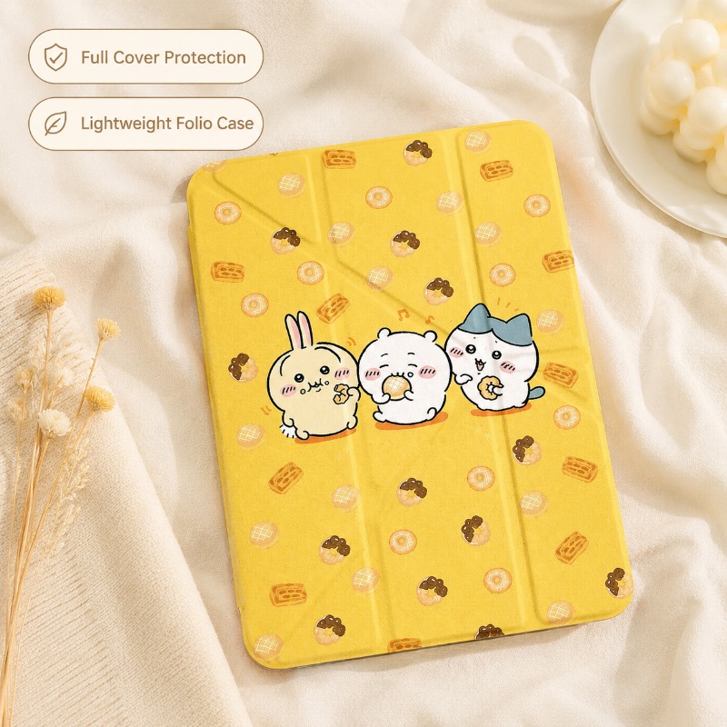 Anime Chiikawa iPad Case Prote - Tablet Cute Accessories 评论和价格