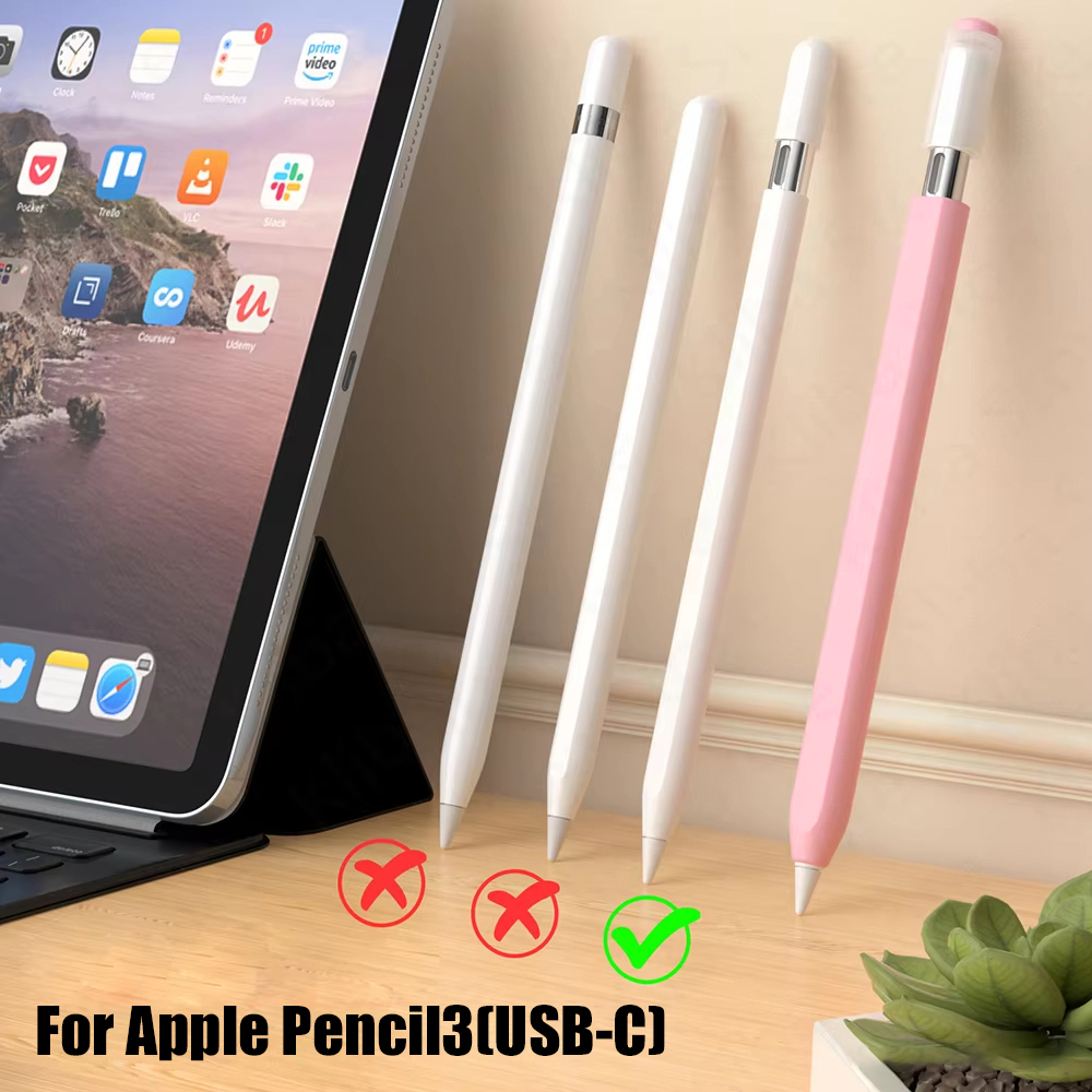 Color Splicing Silicone Pen Ca - Tablet Accessories Kids 评论和价格