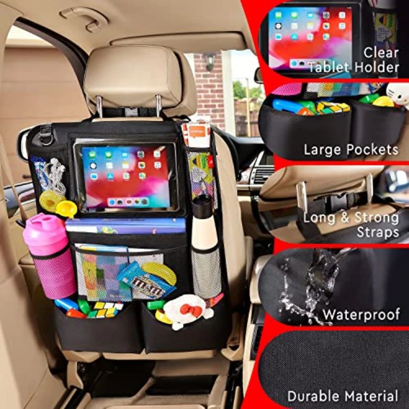 Car Seat Organizer Multifuncti - Tablet Accessories Bag 评论和价格