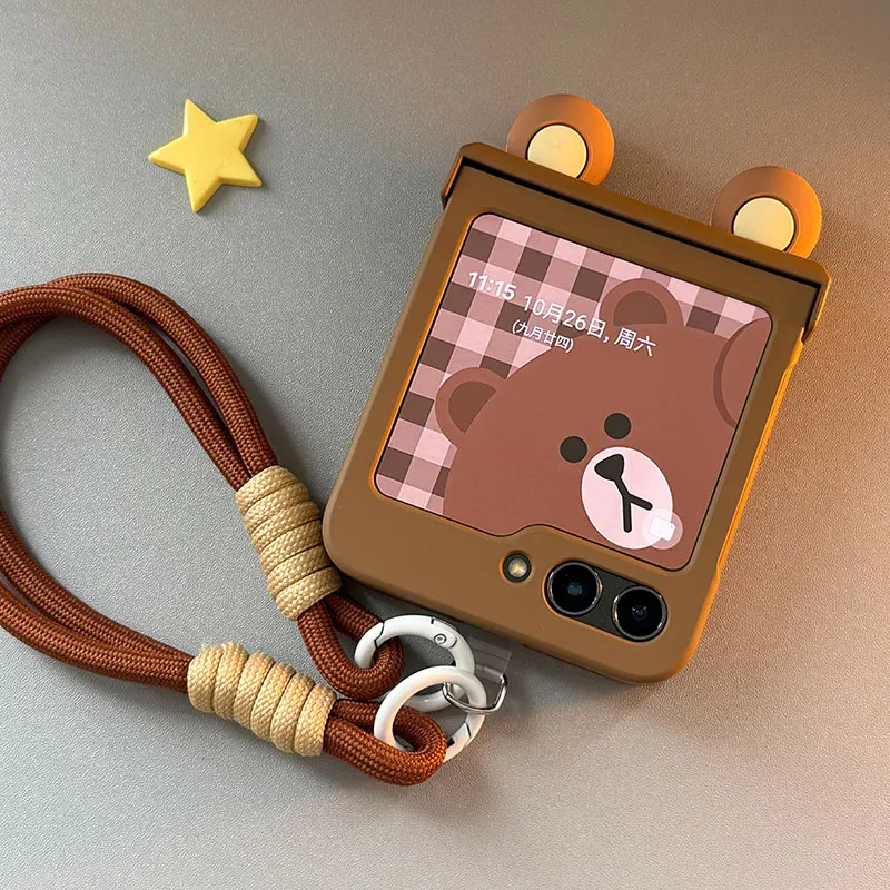Cute Ears Hand Strap Hinge Cas - Motorola Tablet Accessories 评论和价格
