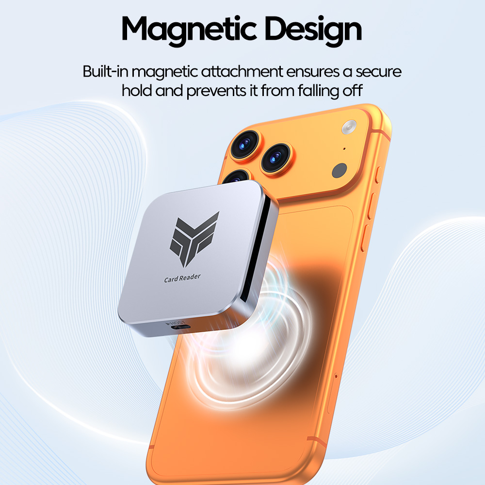 Magnetic 4-in-1 Card Reader CF - Tablet Reading Accessories 评论和价格