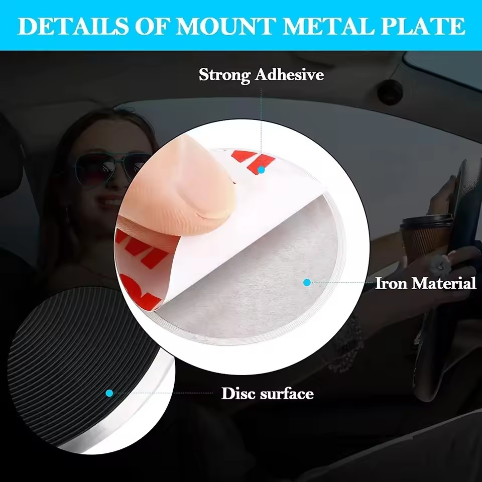 Thin Metal Plate Disk For Magn - Tablet Phone Accessories 评论和价格
