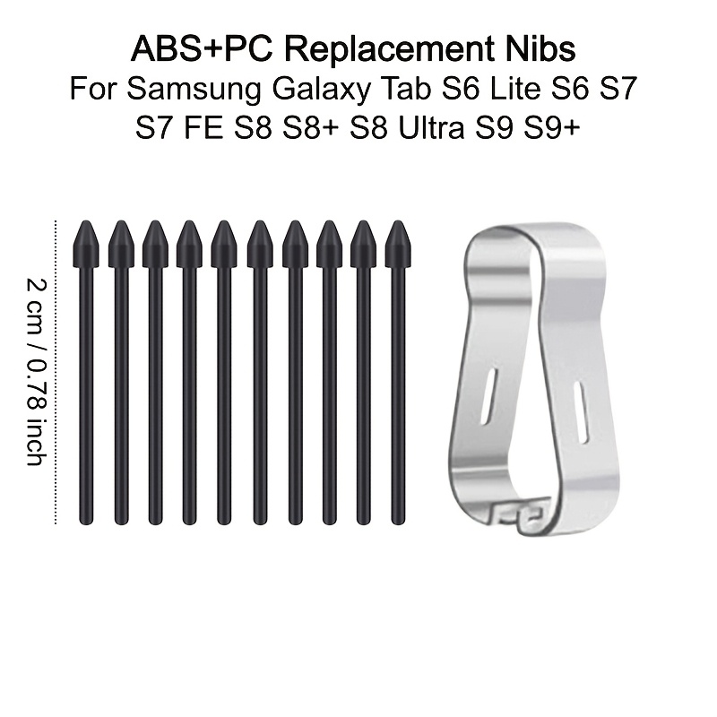 10pcs ABS+PC Replacement Nibs  - Stylus Replacement Tip 评论和价格