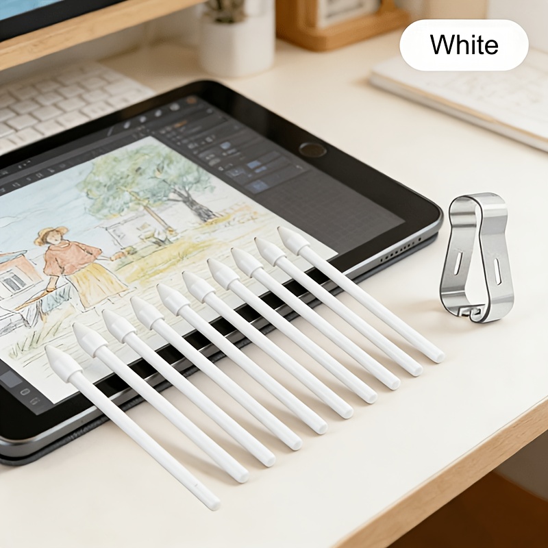 10pcs ABS+PC Replacement Nibs  - Stylus Replacement Tip 评论和价格
