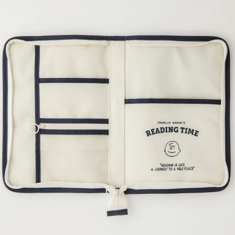 Snoopy Book Shape Canvas Stora - Tablet Accessories Bag 评论和价格