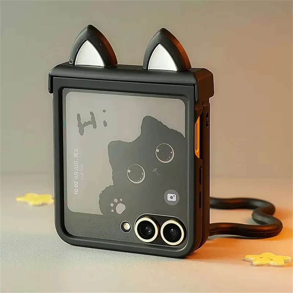 Korean Japan Cute Cat Ears Bla - Motorola Tablet Accessories 评论和价格