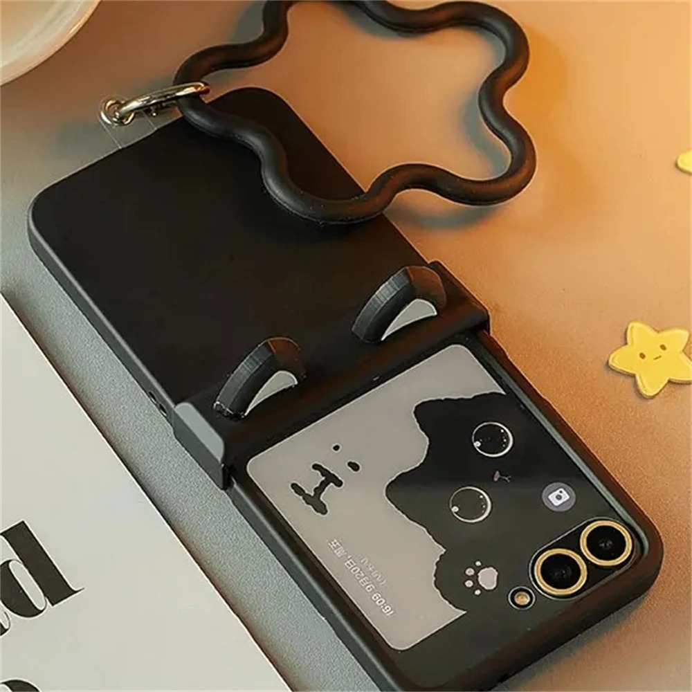 Korean Japan Cute Cat Ears Bla - Motorola Tablet Accessories 评论和价格