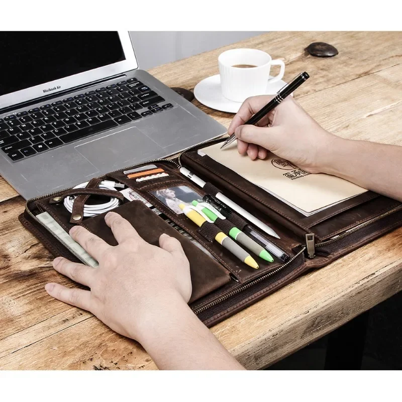 Leather Tablet Storage Bag for - Tablet Tech Accessories 评论和价格