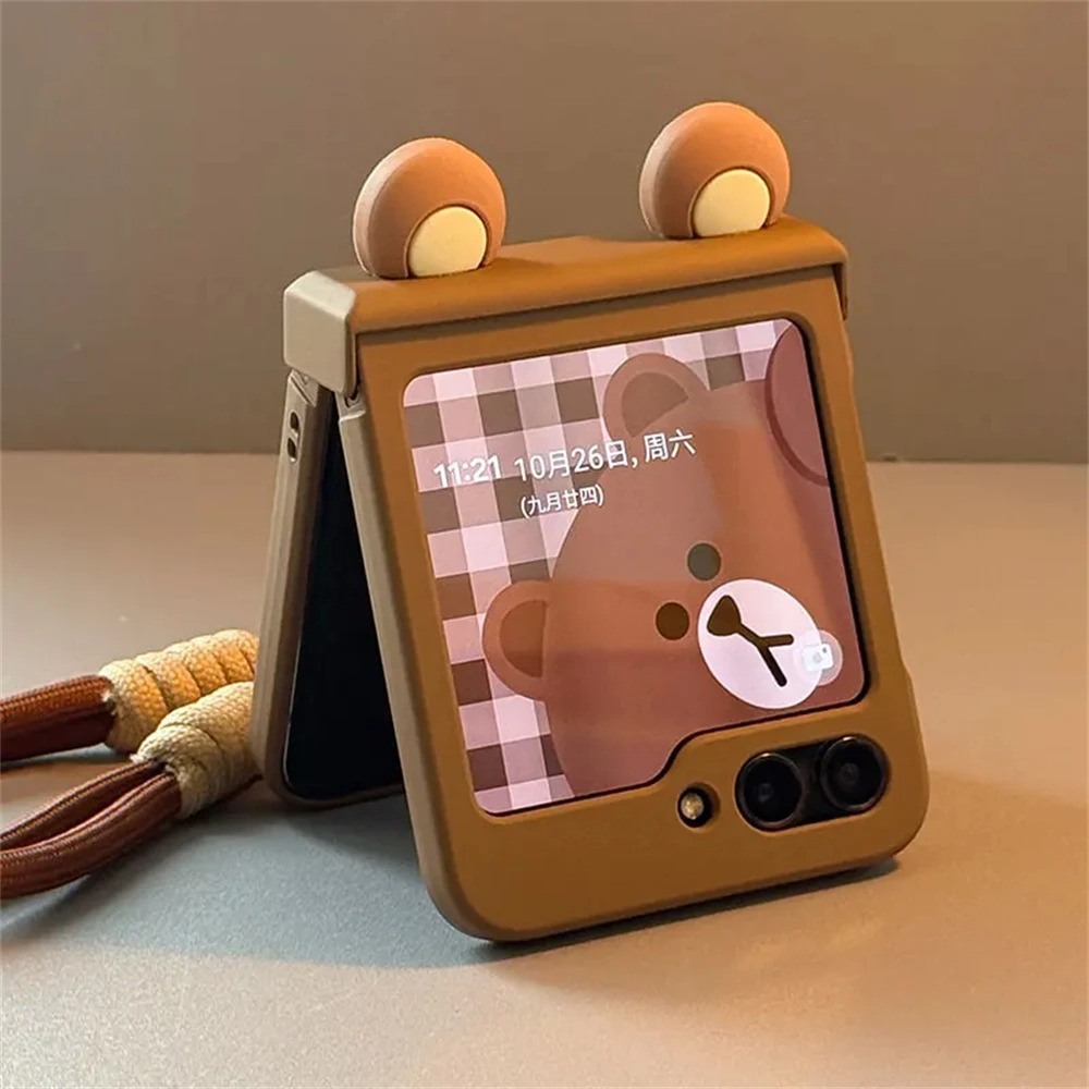 Ins Korean Cute Cartoon Bear E - Motorola Tablet Accessories 评论和价格