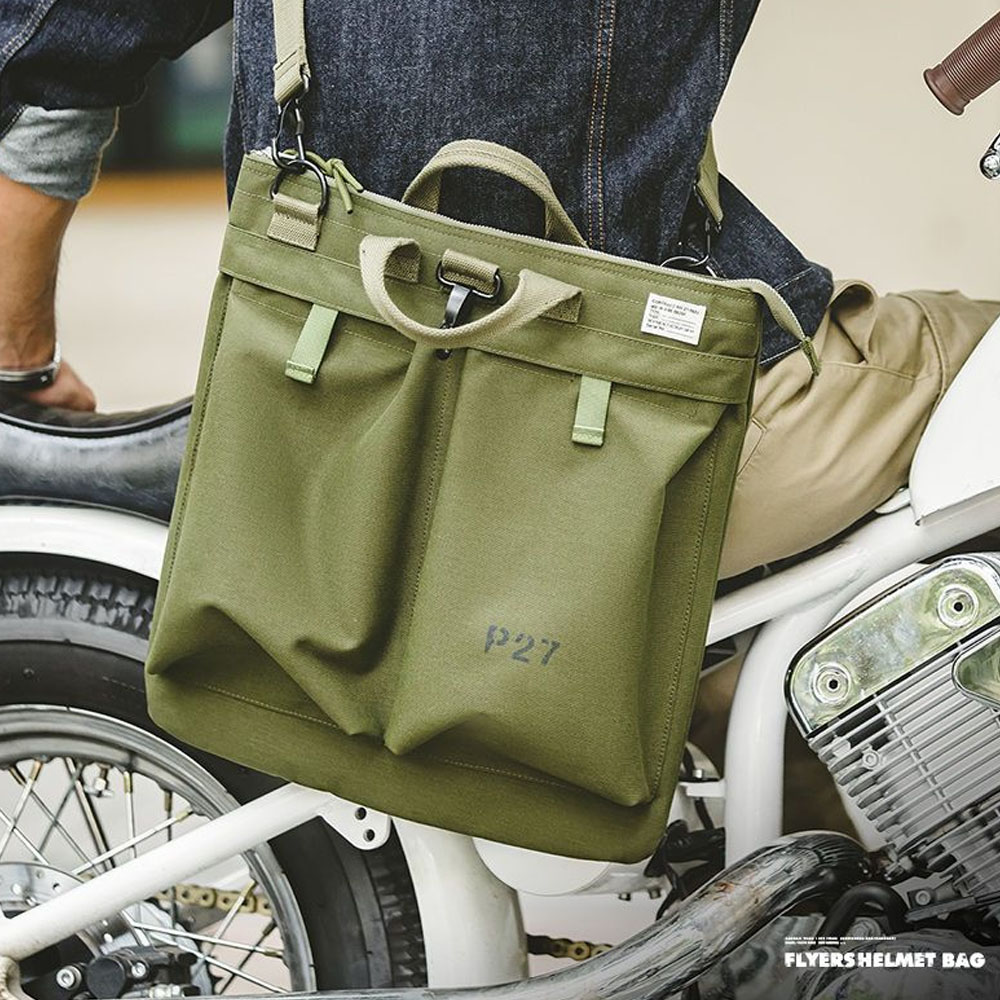 Workwear Retro Helmet Canvas C - Tablet Accessories Bag 评论和价格