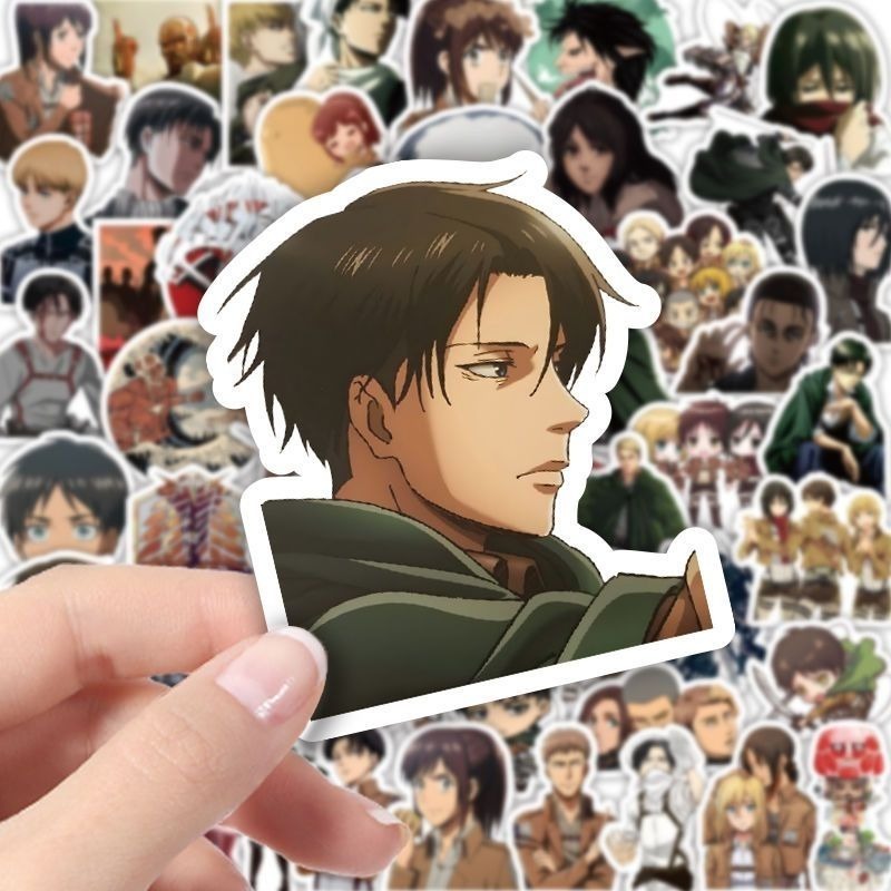 60Pcs Attack on Titan Anime St - Tablet Accessories Aesthetic 评论和价格