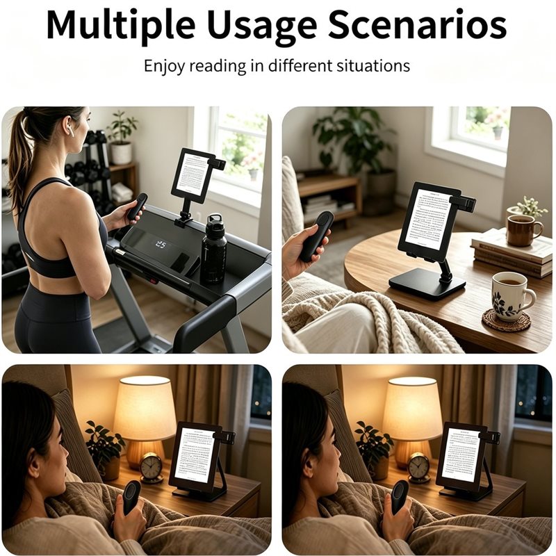 DTB7 Clip-on Bluetooth Page Tu - Tablet Reading Accessories 评论和价格