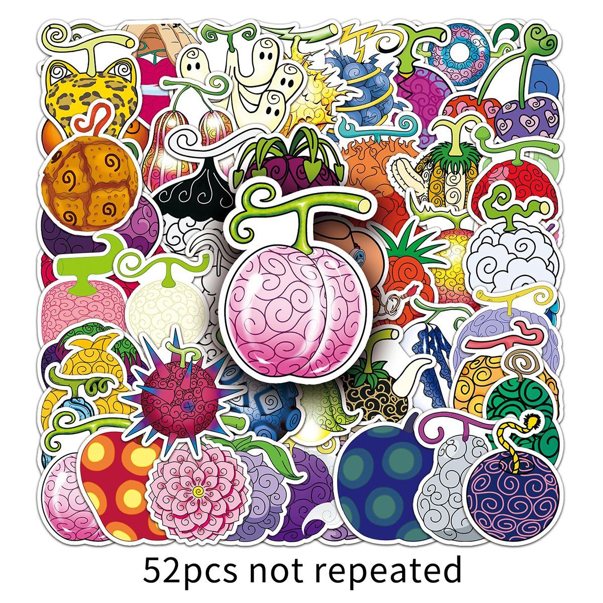 52Pcs One Piece Anime Devil Fr - Tablet Accessories Gifts 评论和价格