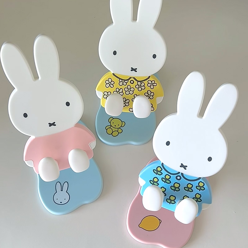 Cartoon Miffy Telescopic Foldi - Tablet Accessories Gifts 评论和价格