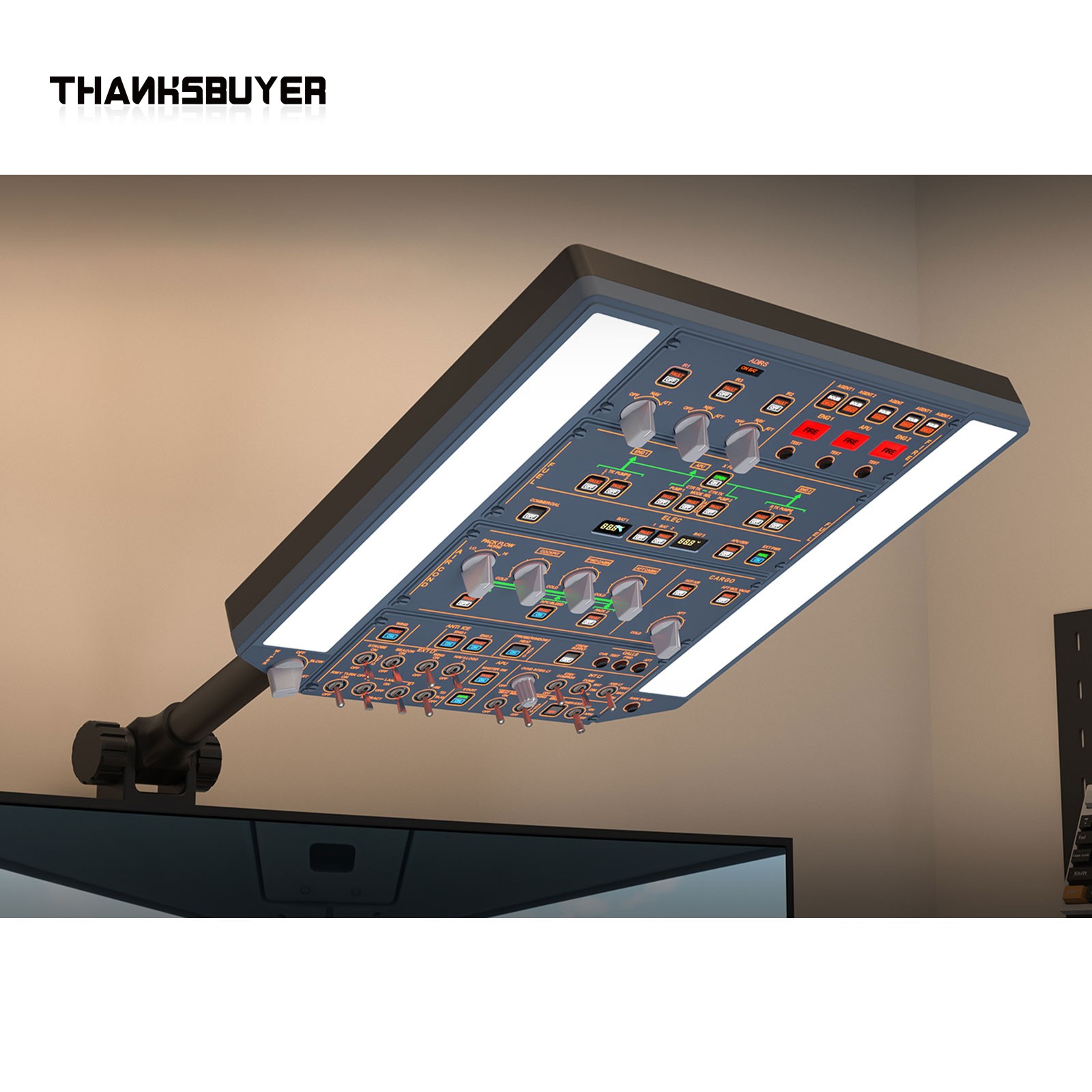 WINGFLEX Flight Simulator A320 - Tablet Accessories Aesthetic 评论和价格