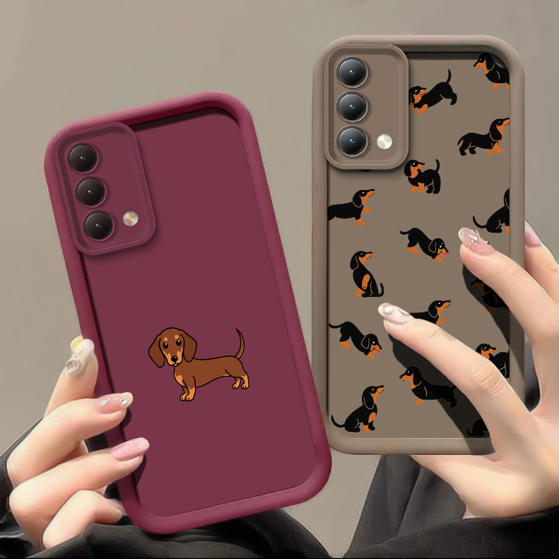 Dachshund Silhouette Dog Phone - Realme C67 评论和价格