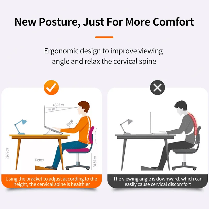 Foldable Laptop Stand Portable - Tablet Reading Accessories 评论和价格