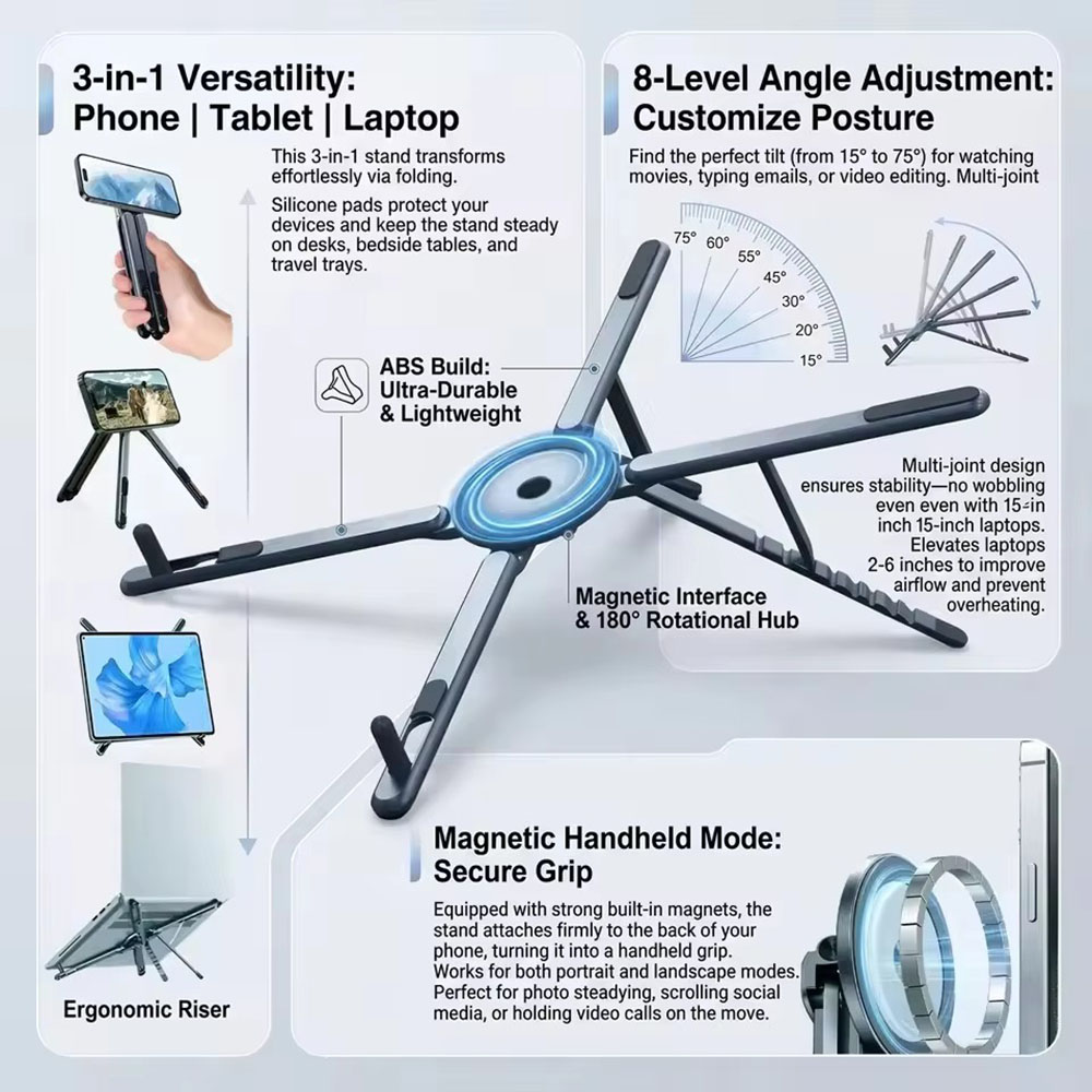 Portable Magnetic Phone Holder - Tablet Phone Accessories 评论和价格