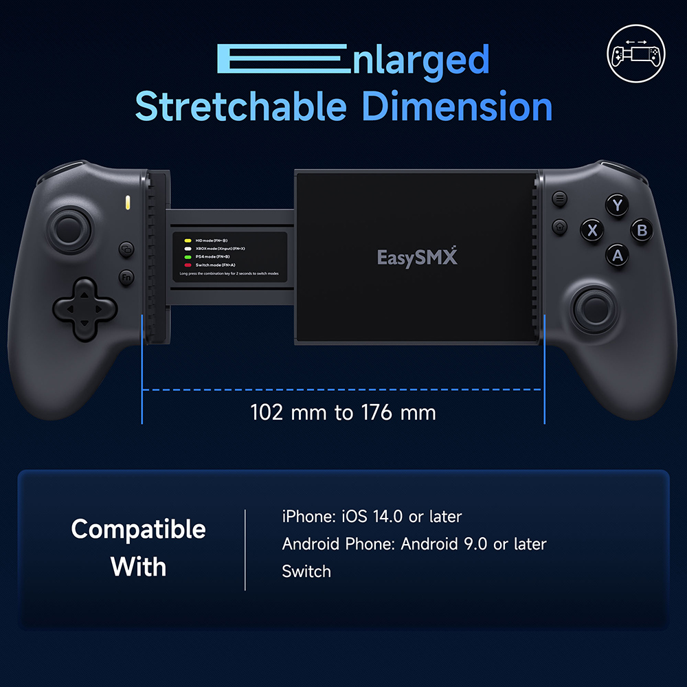 EasySMX M15 Bluetooth Mobile P - Tablet Gaming Accessories 评论和价格