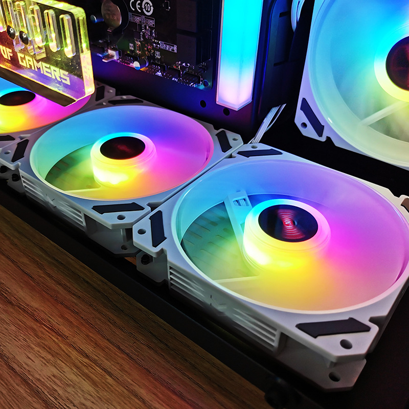 ARGB 120mm Case Fan 5V 3PIN Mo - Tablet Accessories Aesthetic 评论和价格