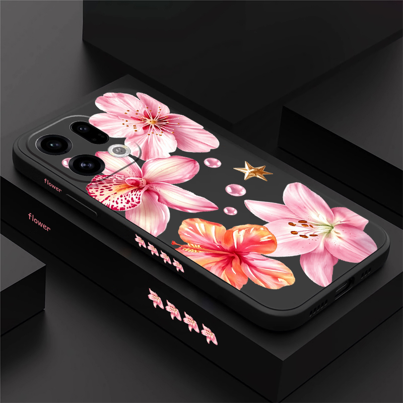 Cute Pink Lily Flowers Phone C - Oppo Reno 12 评论和价格