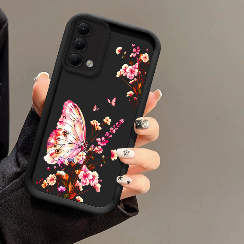 Printed Butterfly Flower Phone - Oppo A78 评论和价格