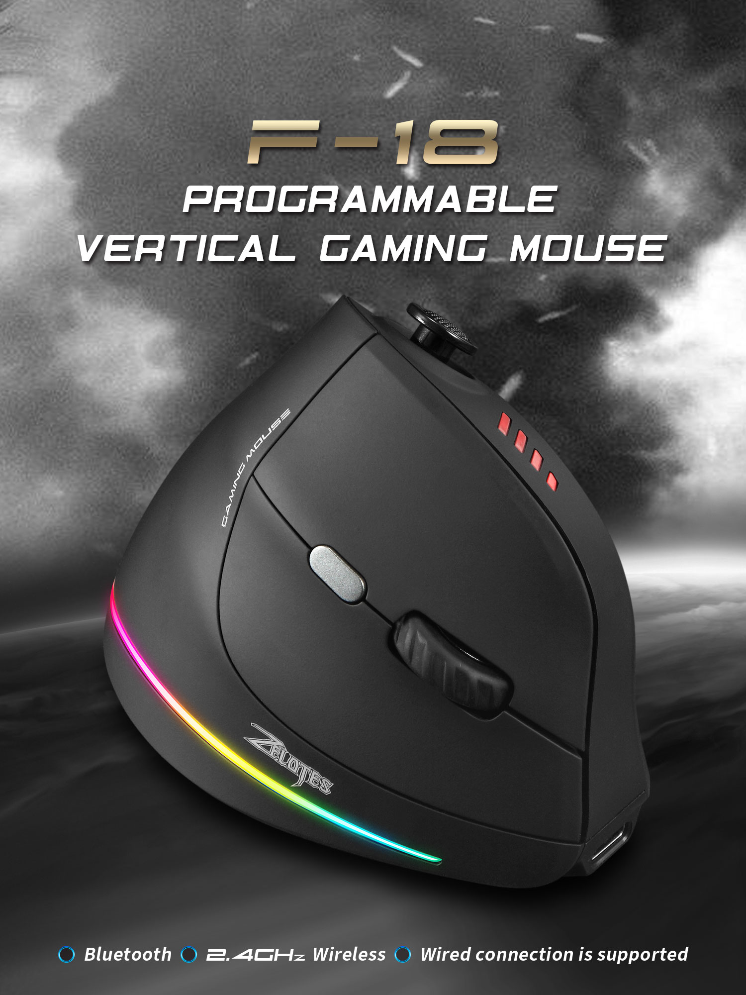 Jomaa RGB Backlit Wireless Ver - Tablet Gaming Accessories 评论和价格