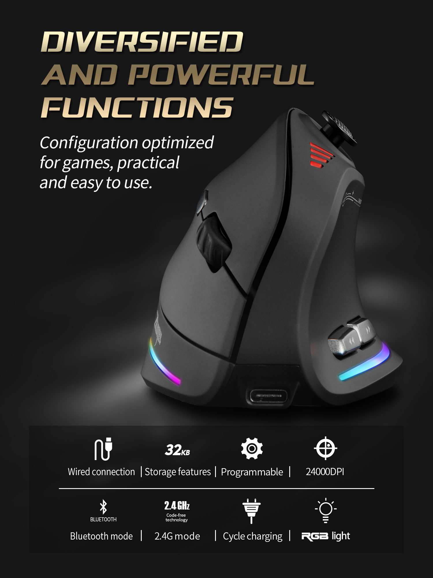 Jomaa RGB Backlit Wireless Ver - Tablet Gaming Accessories 评论和价格