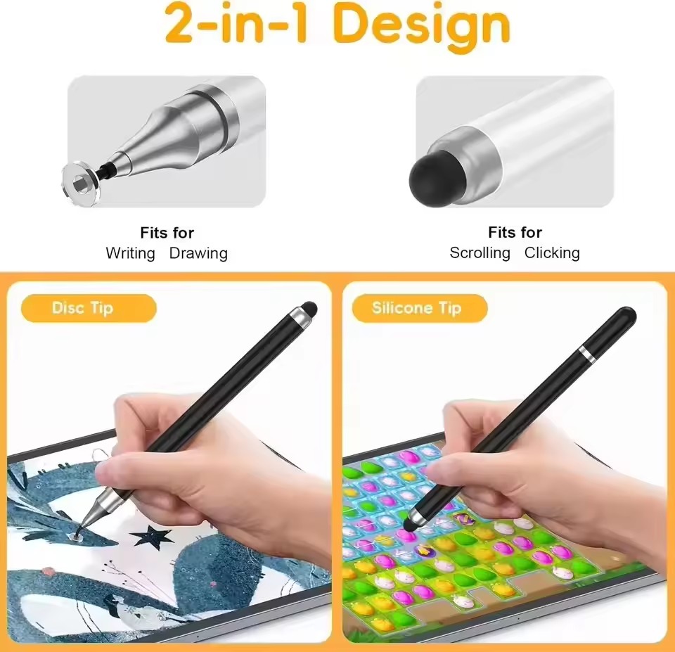 2 in 1 Universal Stylus Pen Fo - Tablet Phone Accessories 评论和价格